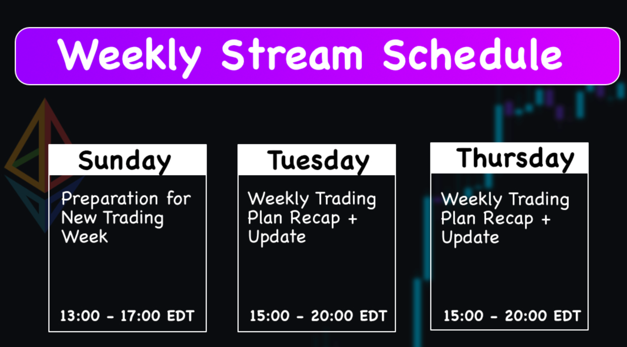Weekly Stream Schedule